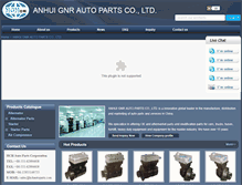 Tablet Screenshot of hchautoparts.com